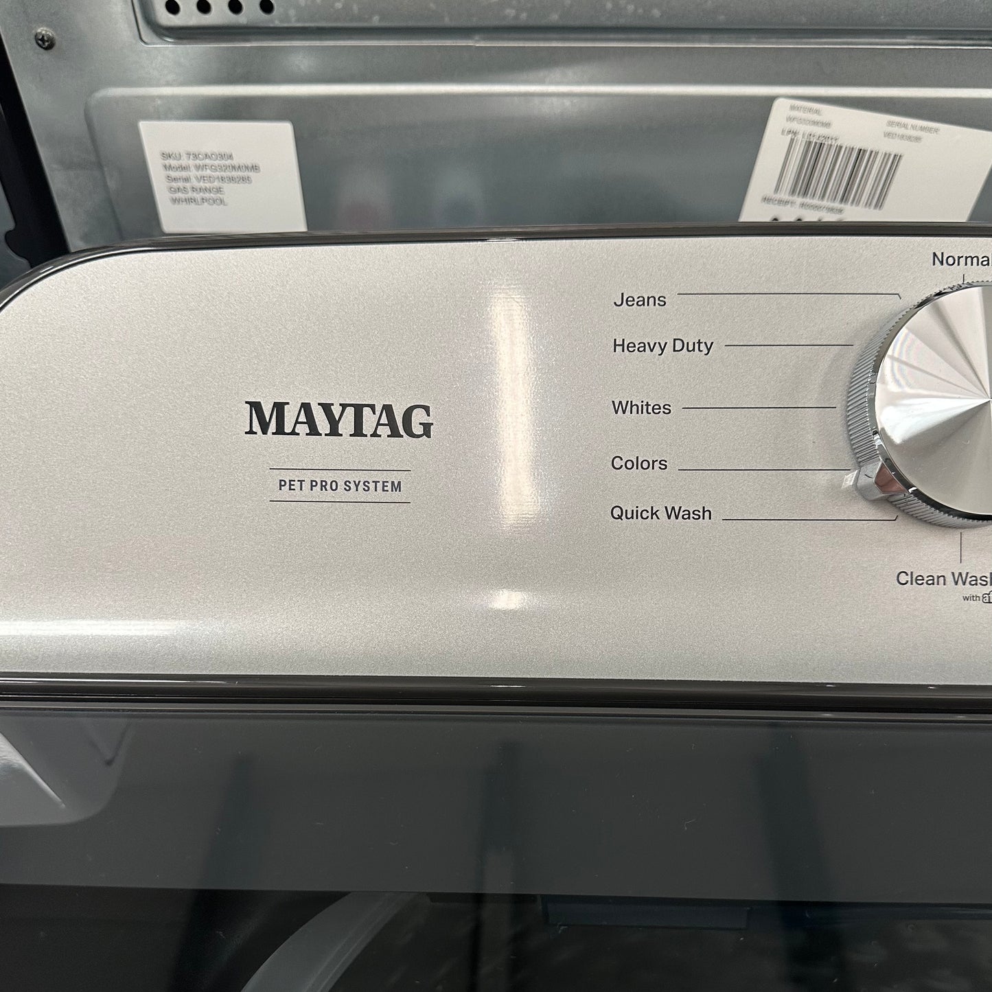 New, Open Box: Maytag Pet Pro Top Load Washer - 4.7 cu. ft. - 95CAO455