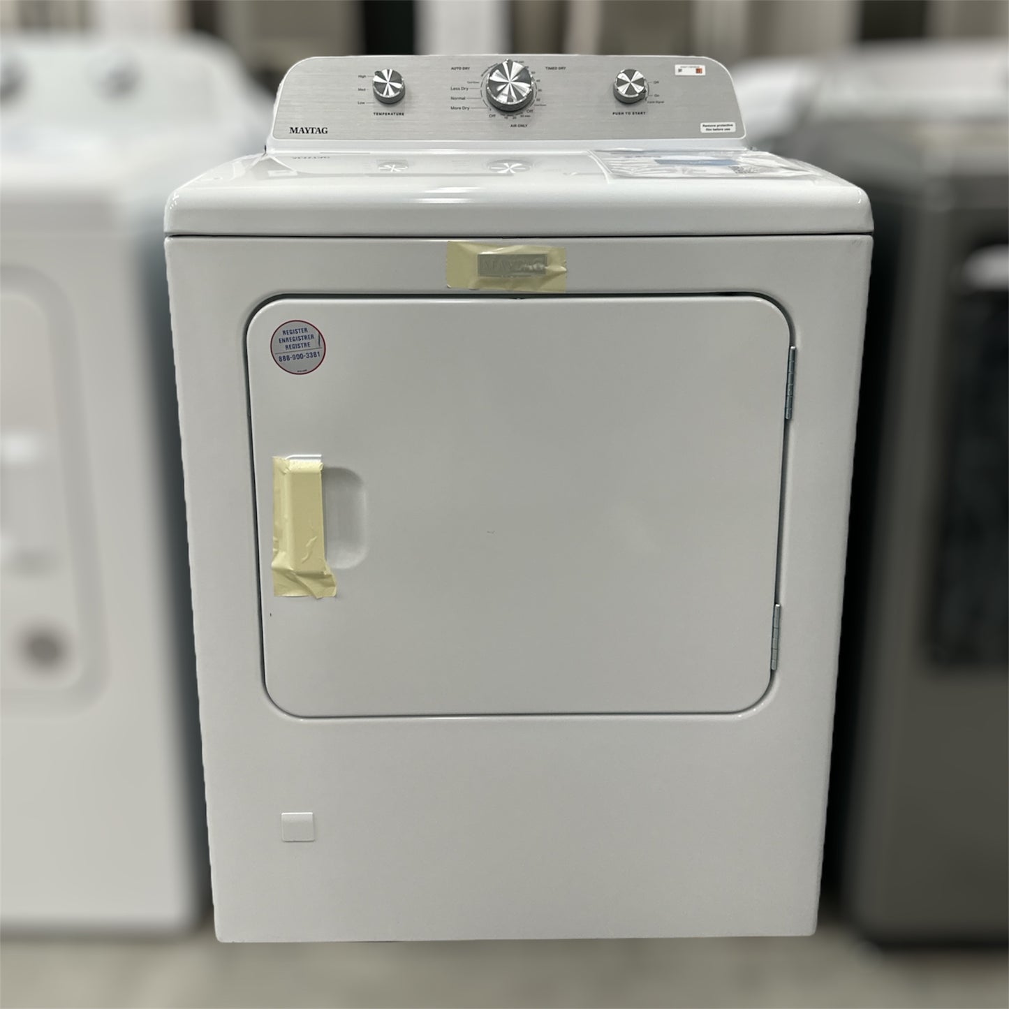 *OF*New, Open Box: Maytag Gas Wrinkle Prevent Dryer - 7.0 cu. ft. - 63CAO315