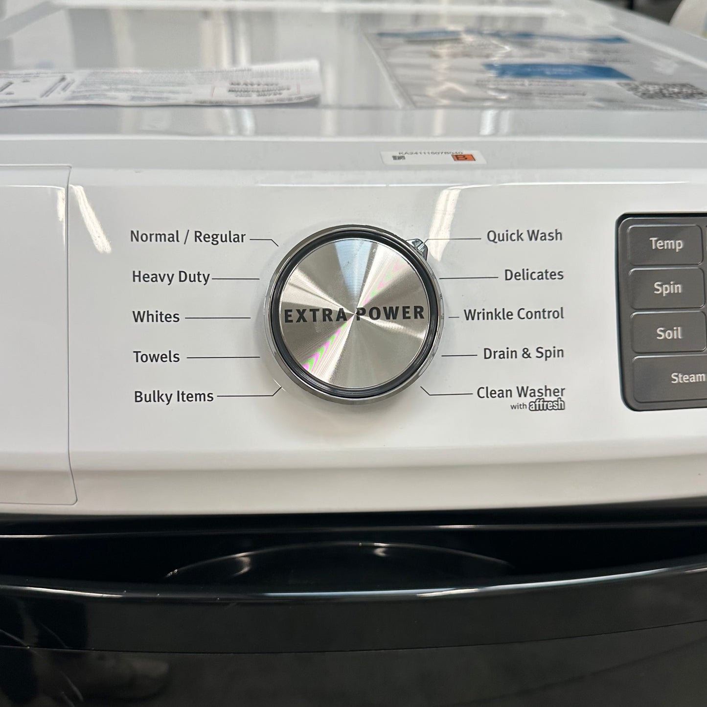 New, Open Box: Maytag Front Load Washer with Extra Power and 12-Hr Fresh Spin™ option - 4.5 cu. ft. - 90CAO350