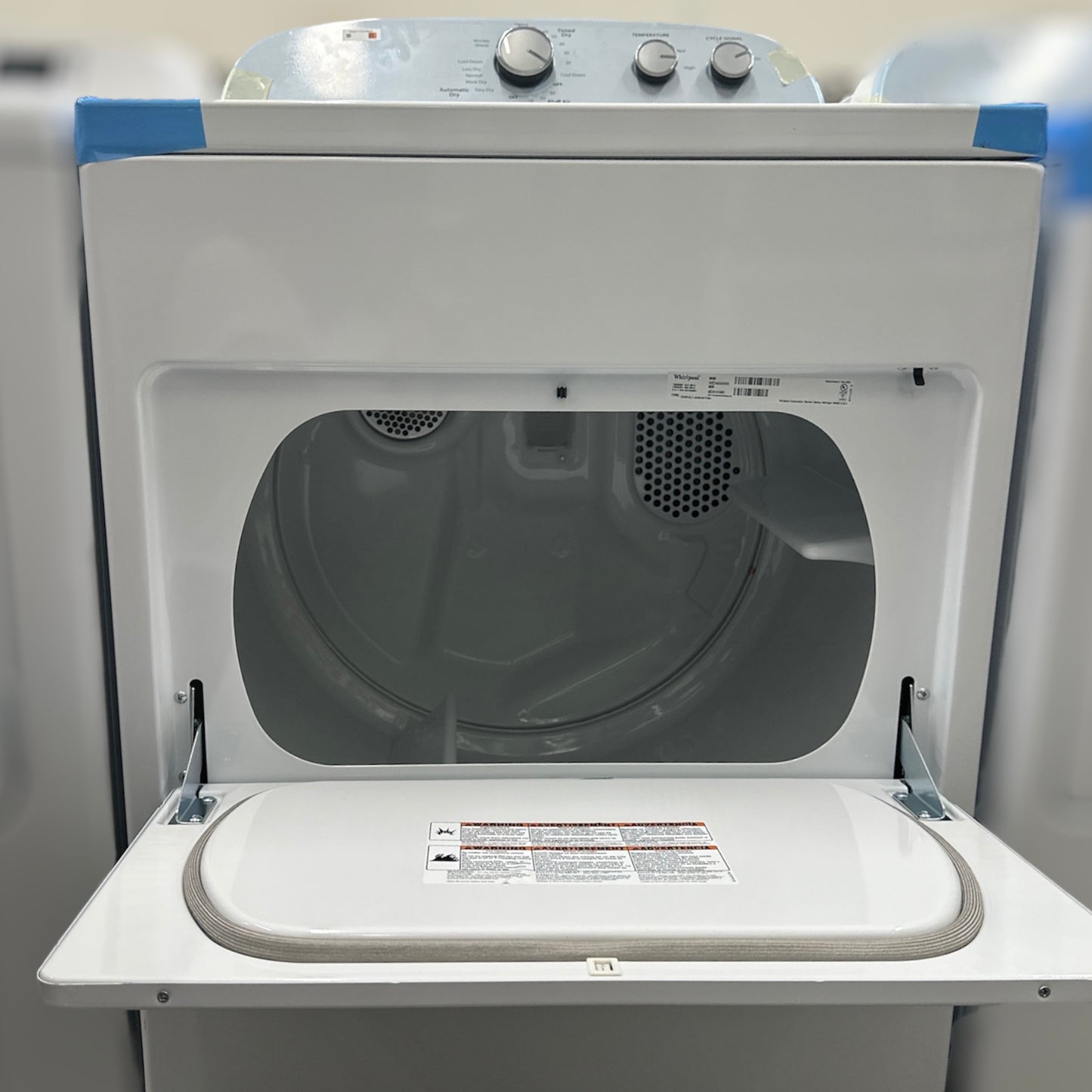 *OF*New, Open Box: Whirlpool 7.0 cu. ft. Electric Dryer with AutoDry™ Drying System - 57CAO262