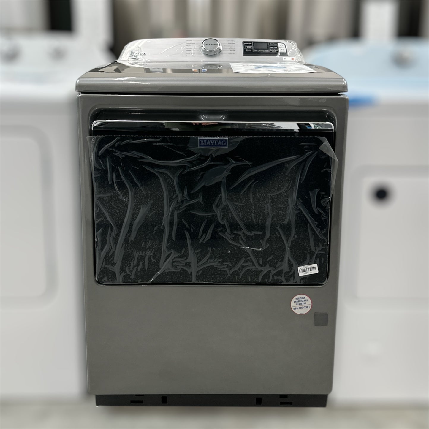 *OF*New, Open Box: Maytag Smart Gas Dryer with Extra Power - 7.4 cu. ft. - 66CAO472