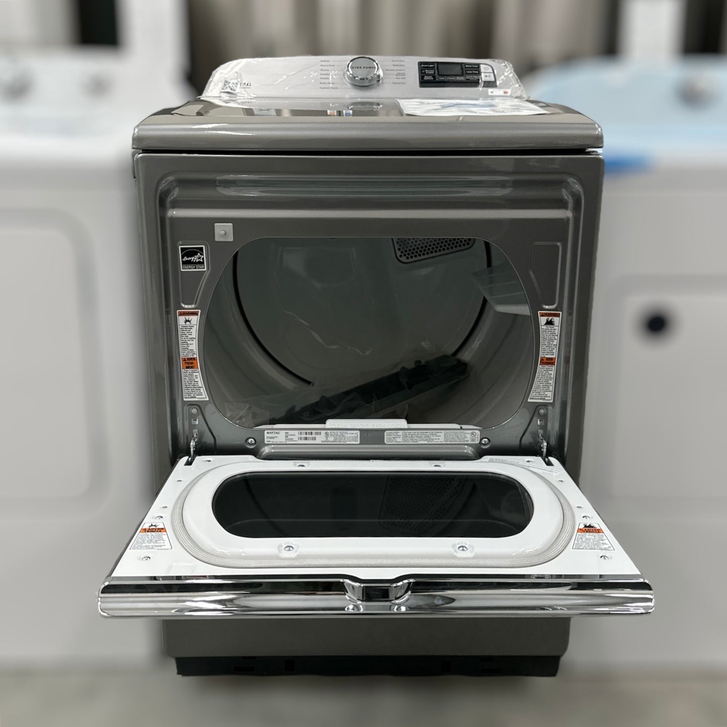 *OF*New, Open Box: Maytag Smart Gas Dryer with Extra Power - 7.4 cu. ft. - 66CAO472
