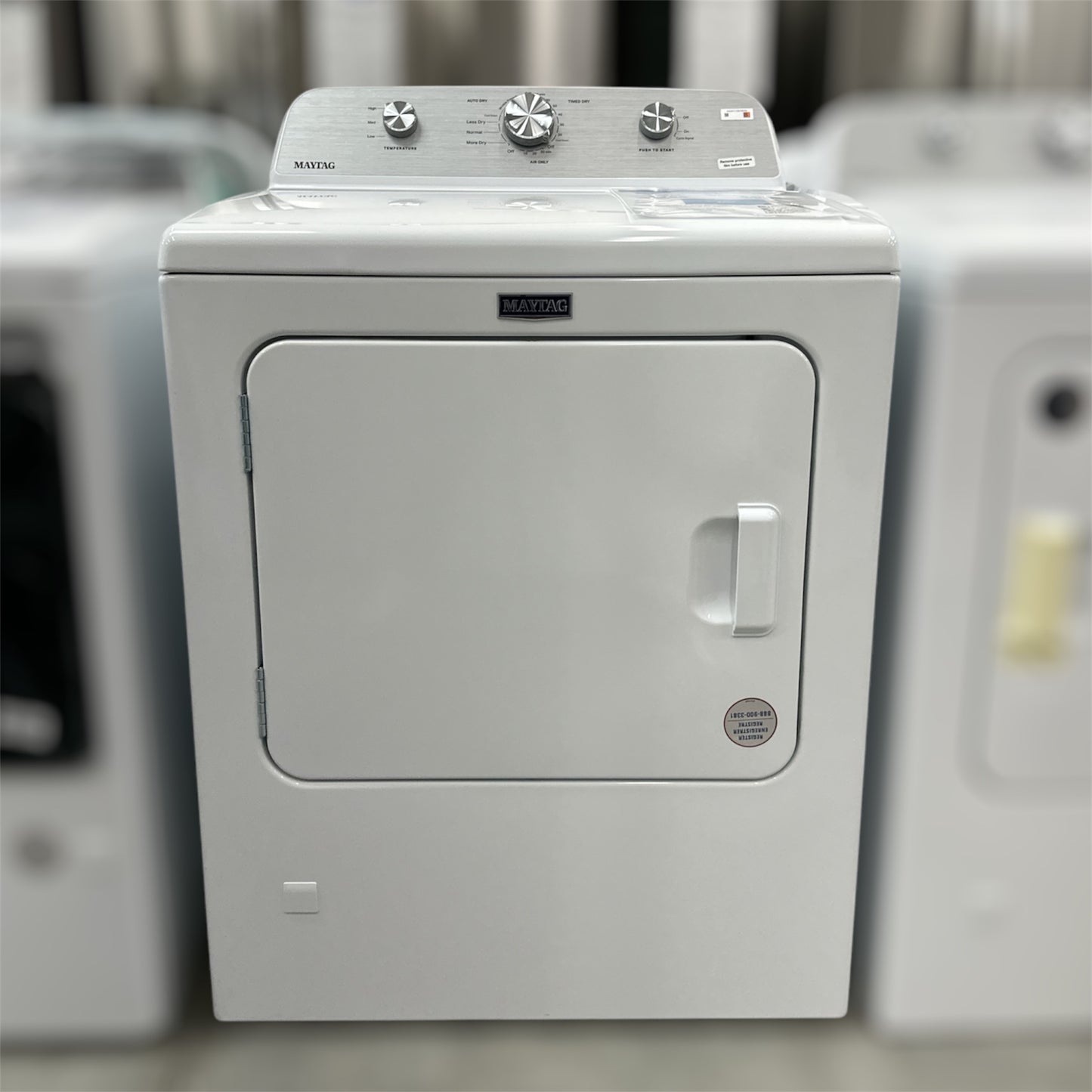 *OF*New, Open Box: Maytag Gas Wrinkle Prevent Dryer - 7.0 cu. ft. - 64CAO315