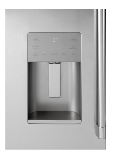 GE CAFE - CFE26KP2NS1 - 25.6 Cubic Foot French Door Refrigerator - Stainless Steel