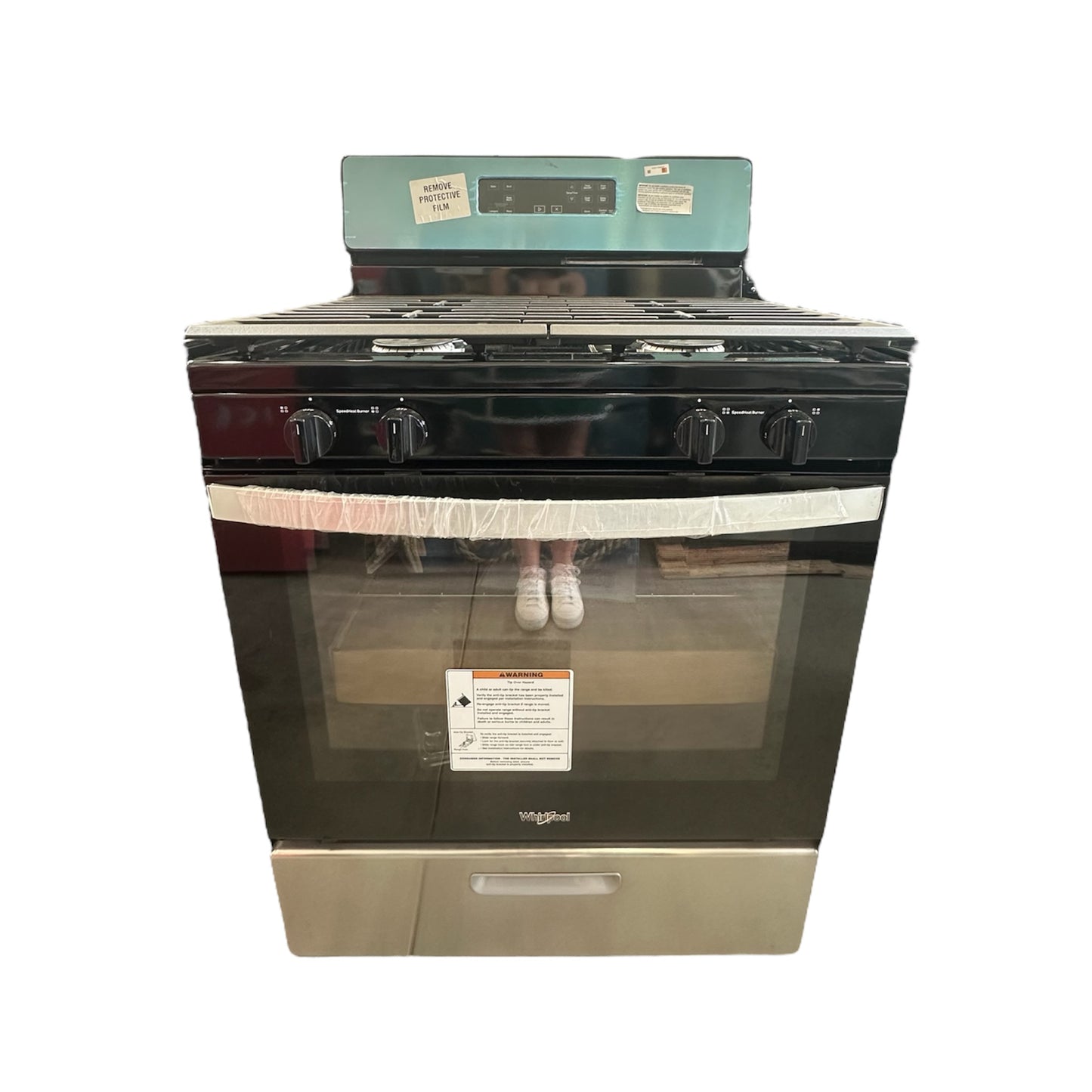 Whirlpool - WFG320M0MS - 5.1 cu.ft. Free-Standing Gas Range with Broiler Drawer