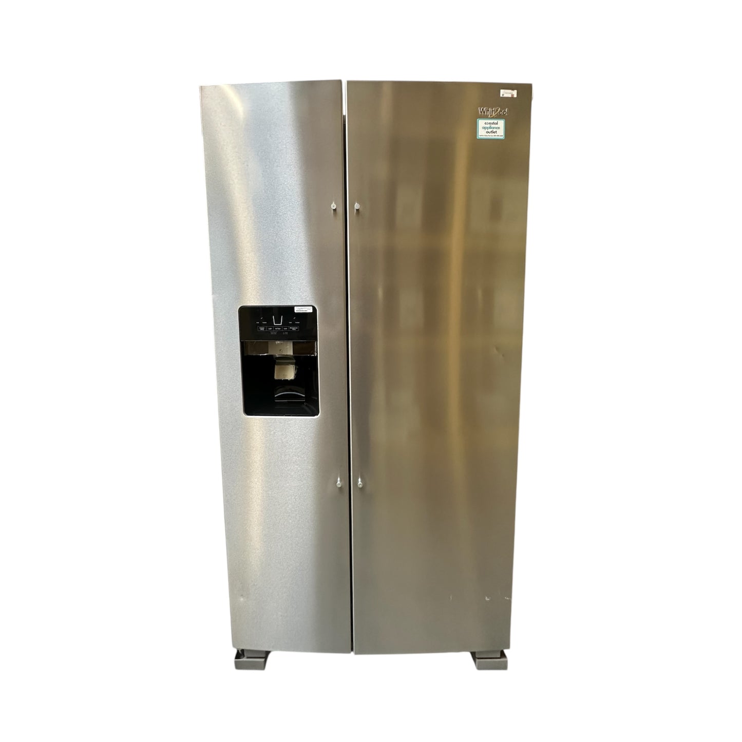 Whirlpool - WRS325SDHZ - 36-inch Wide Side-by-Side Refrigerator - 25 cu. ft.