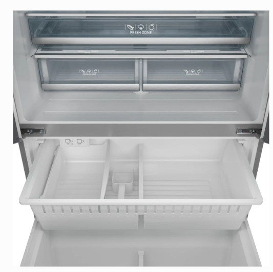 THOR- RF3621CTD99 - 36" Gordon Ramsay Series 20.3 Cu Ft French Door Counter Depth Refrigerator With Ice Maker in Stainless Steel - N