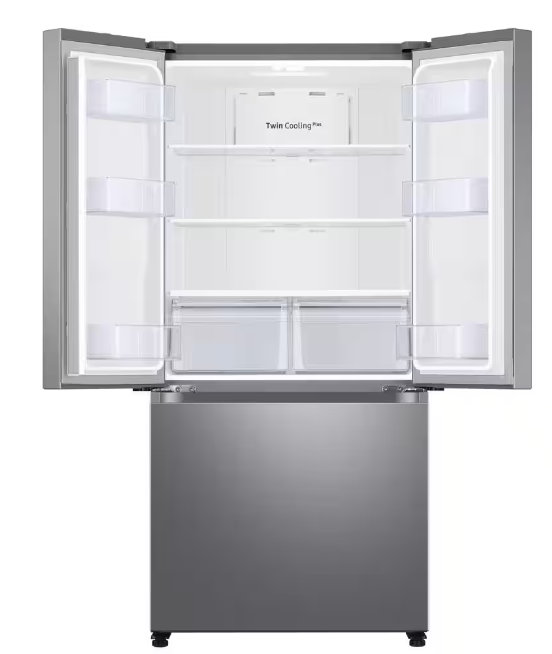 Samsung- RF18A5101SR - 3 Door Counter Depth French Door in Stainless Steel