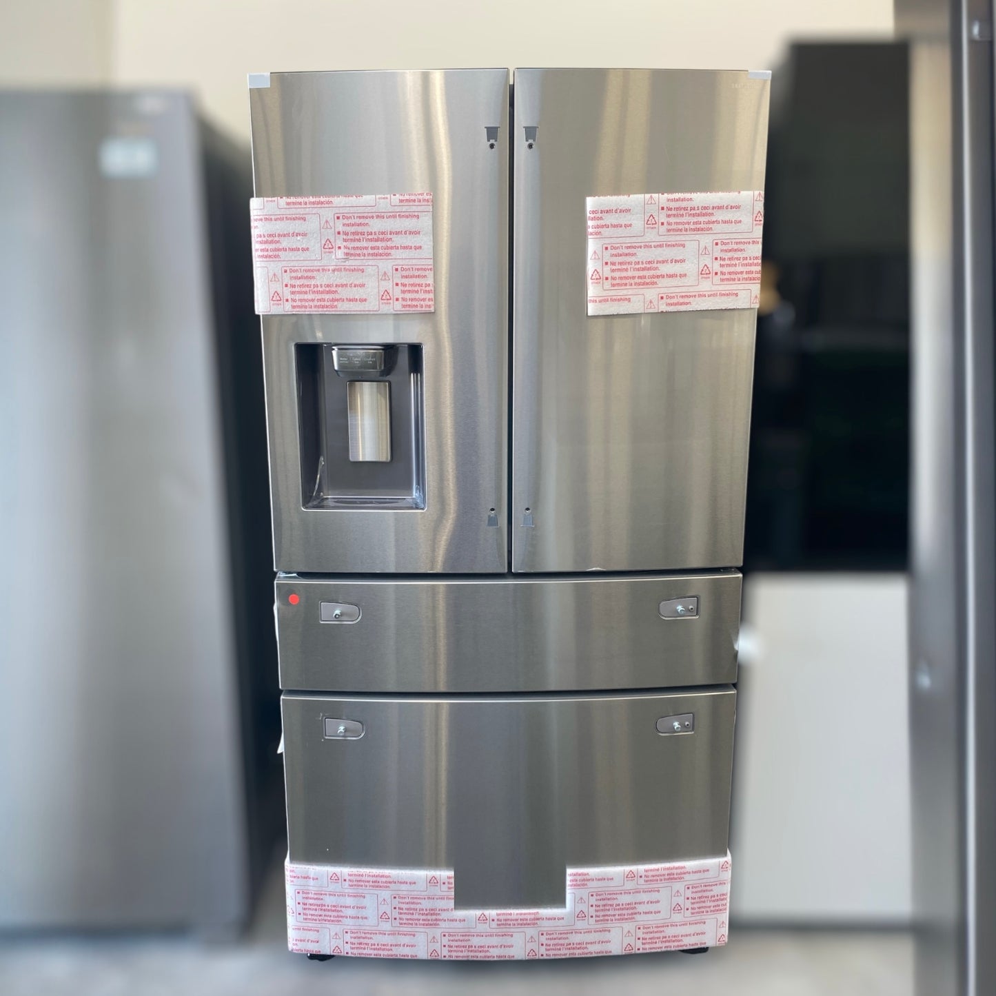 Samsung - RF28R7201SR - 28 Cu Ft 4‑Door French‑Door Refrigerator