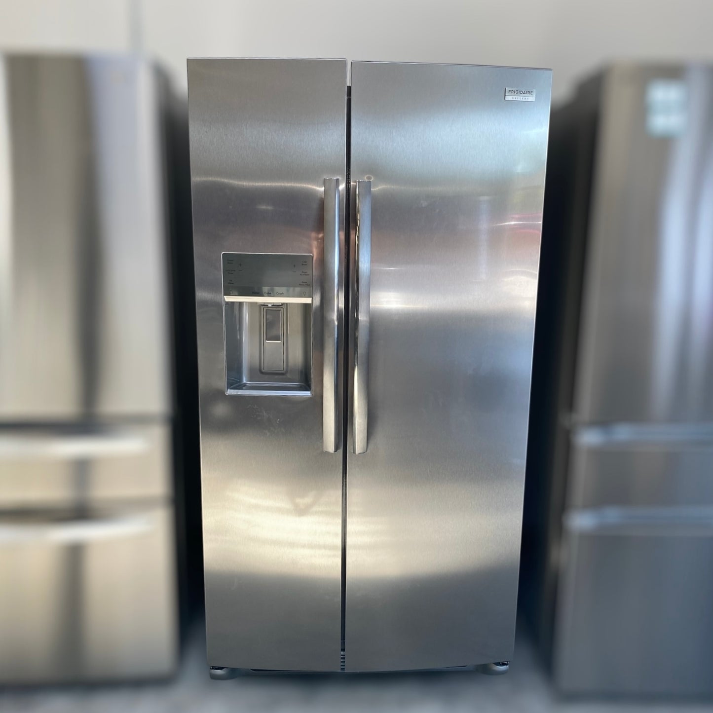 Frigidaire - GRSS2652AF - 26 Cu. Ft. 36" Standard-Depth Side-by-Side Refrigerator