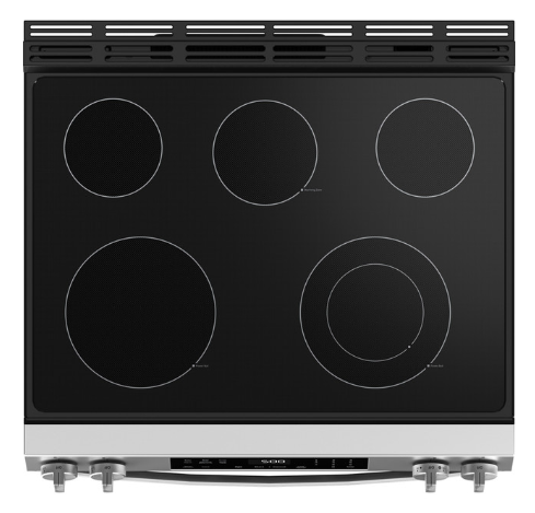 GE- GRS500PVSS - 30 Inch Slide-In Electric Range - Stainless Steel