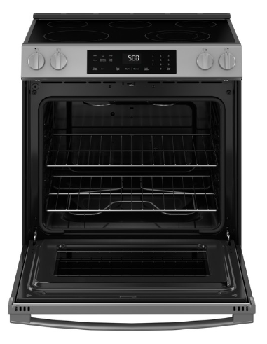 GE- GRS500PVSS - 30 Inch Slide-In Electric Range - Stainless Steel