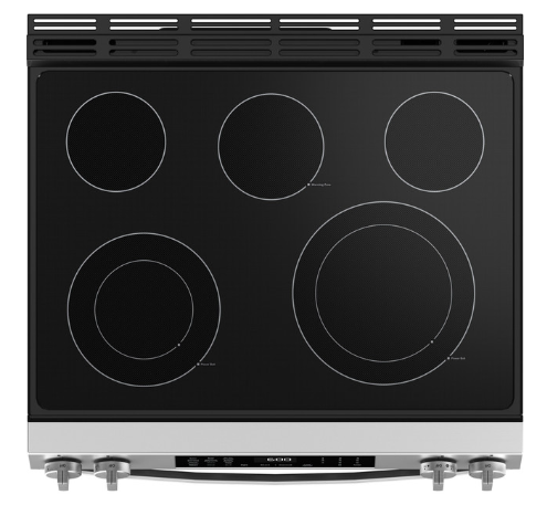 GE - GRS600AVFS - 30 Inch Slide-In Electric Range - Stainless Steel