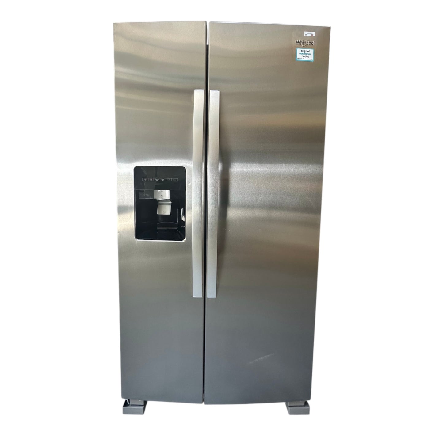 Whirlpool - WRS315SDHM - 36-inch Wide Side-by-Side Refrigerator - 24 cu. ft.