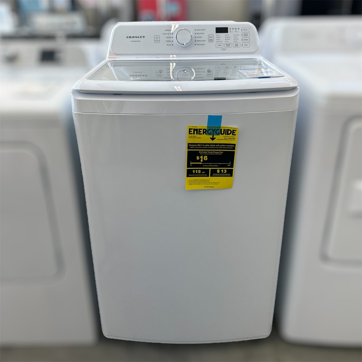 CROSLEY - CWM41155EW - 4.1 Cubic Foot Top Load Washer White