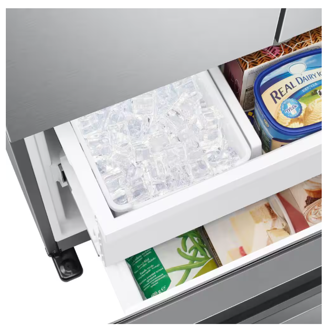 Samsung- RF18A5101SR - 3 Door Counter Depth French Door in Stainless Steel