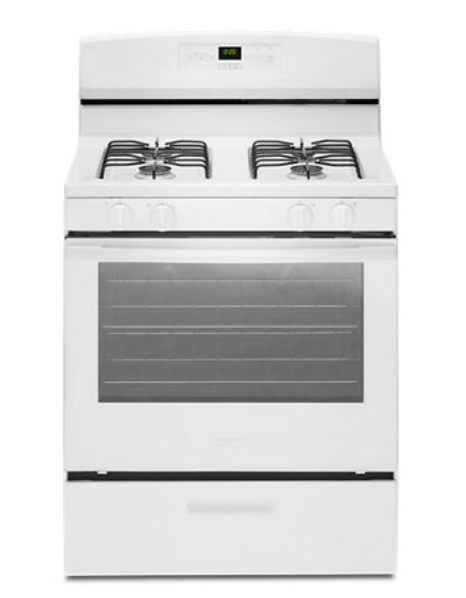 New, Open Box: Amana 30-inch Gas Range with Bake Assist Temps - 70CAO213