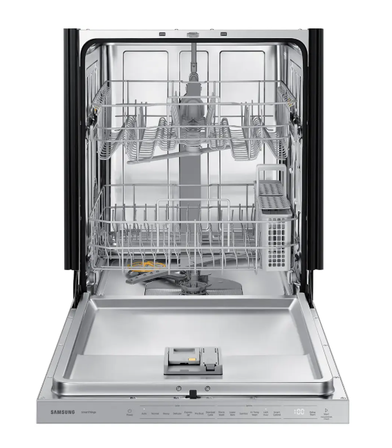 Samsung - DW80B6060US - 24 in. Top Control Smart Built-In Tall Tub Dishwasher
