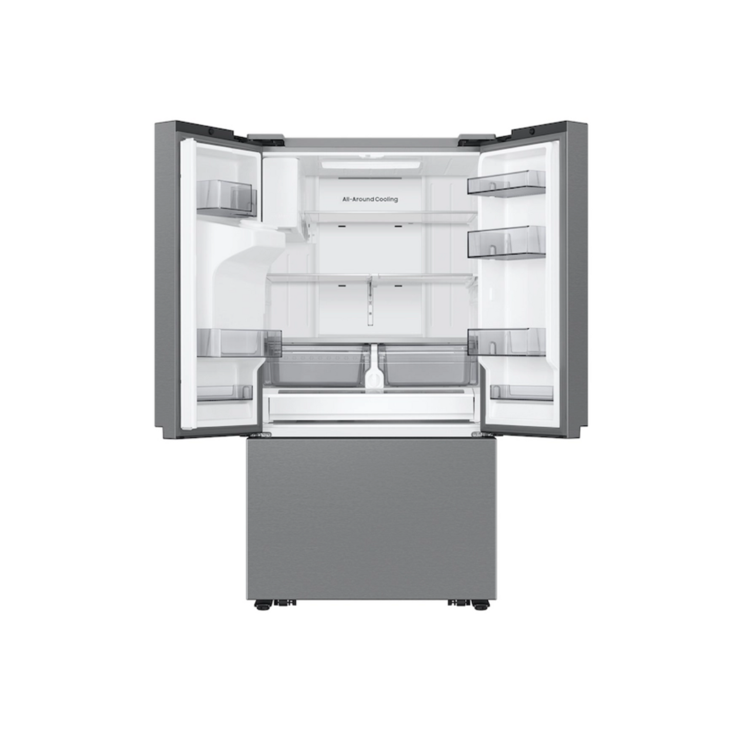 Samsung - RF27CG5B10SRAA - 26 Cu Ft Mega Capacity Counter‑Depth 3‑Door French‑Door Refrigerator
