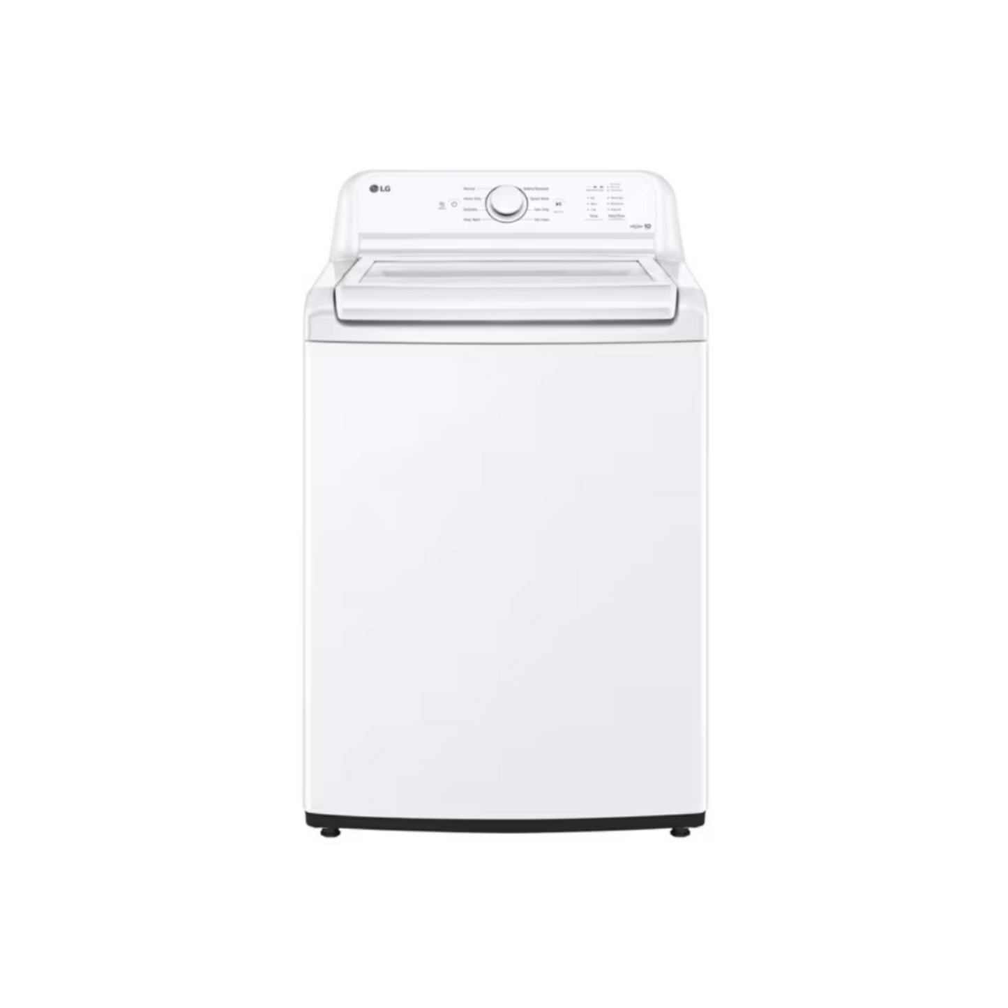 LG - WT6105CW - 4.1 cu. ft. Top Load Washer with 4-Way Agitator® & DLE6100W - 7.3 cu. ft. Ultra Large Capacity Rear Control Electric Energy Star Dryer with Sensor Dry