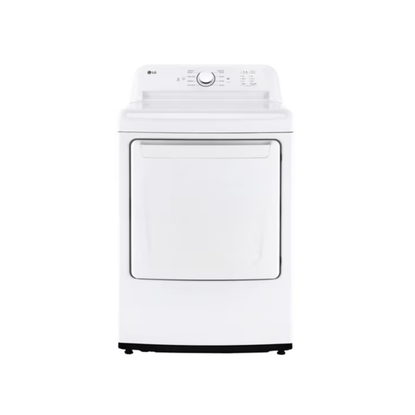 LG - WT6105CW - 4.1 cu. ft. Top Load Washer with 4-Way Agitator® & DLE6100W - 7.3 cu. ft. Ultra Large Capacity Rear Control Electric Energy Star Dryer with Sensor Dry