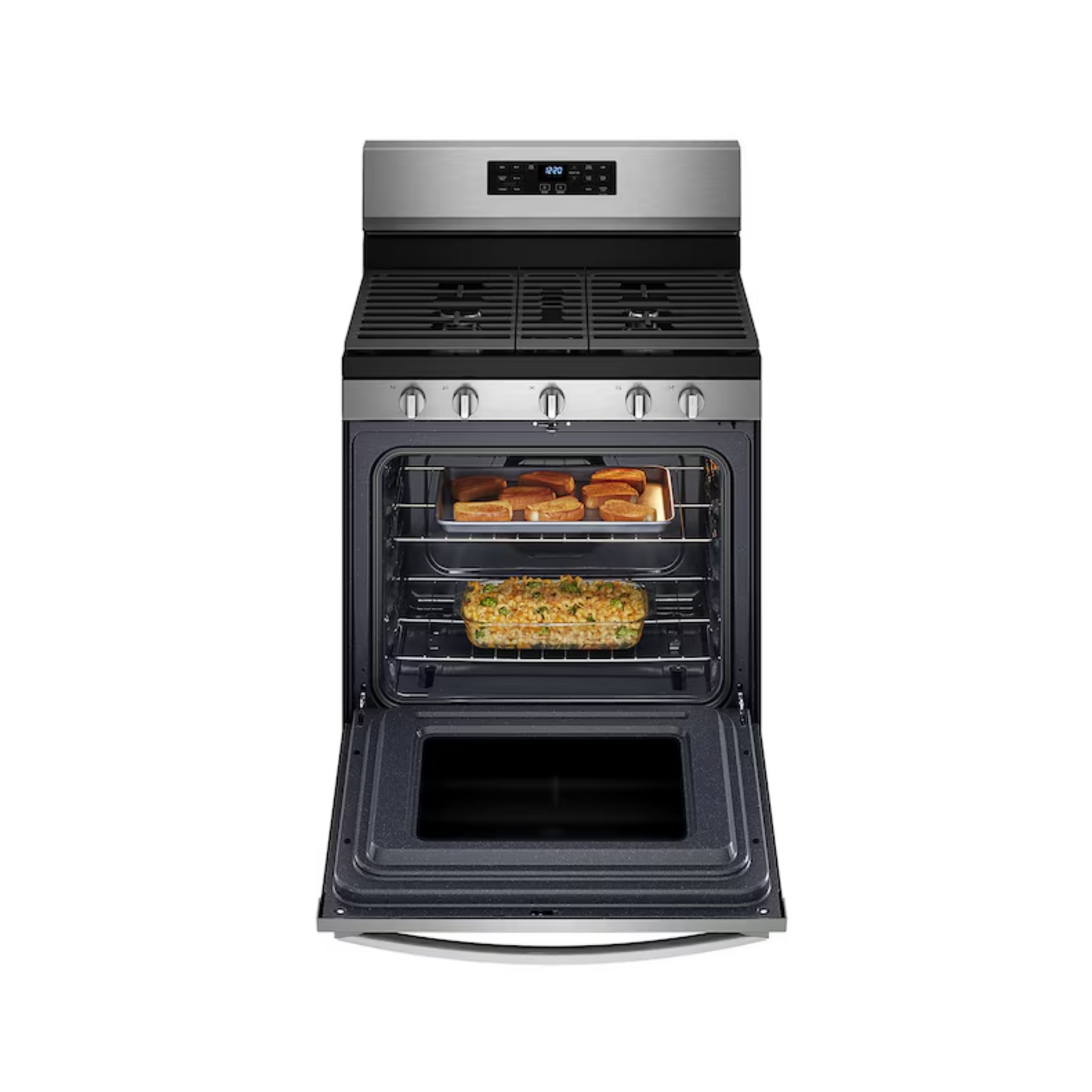 Whirlpool - WFG550SOLZ - 5.0 cu. Ft. Gas 5-in-1 Air Fry Oven Range