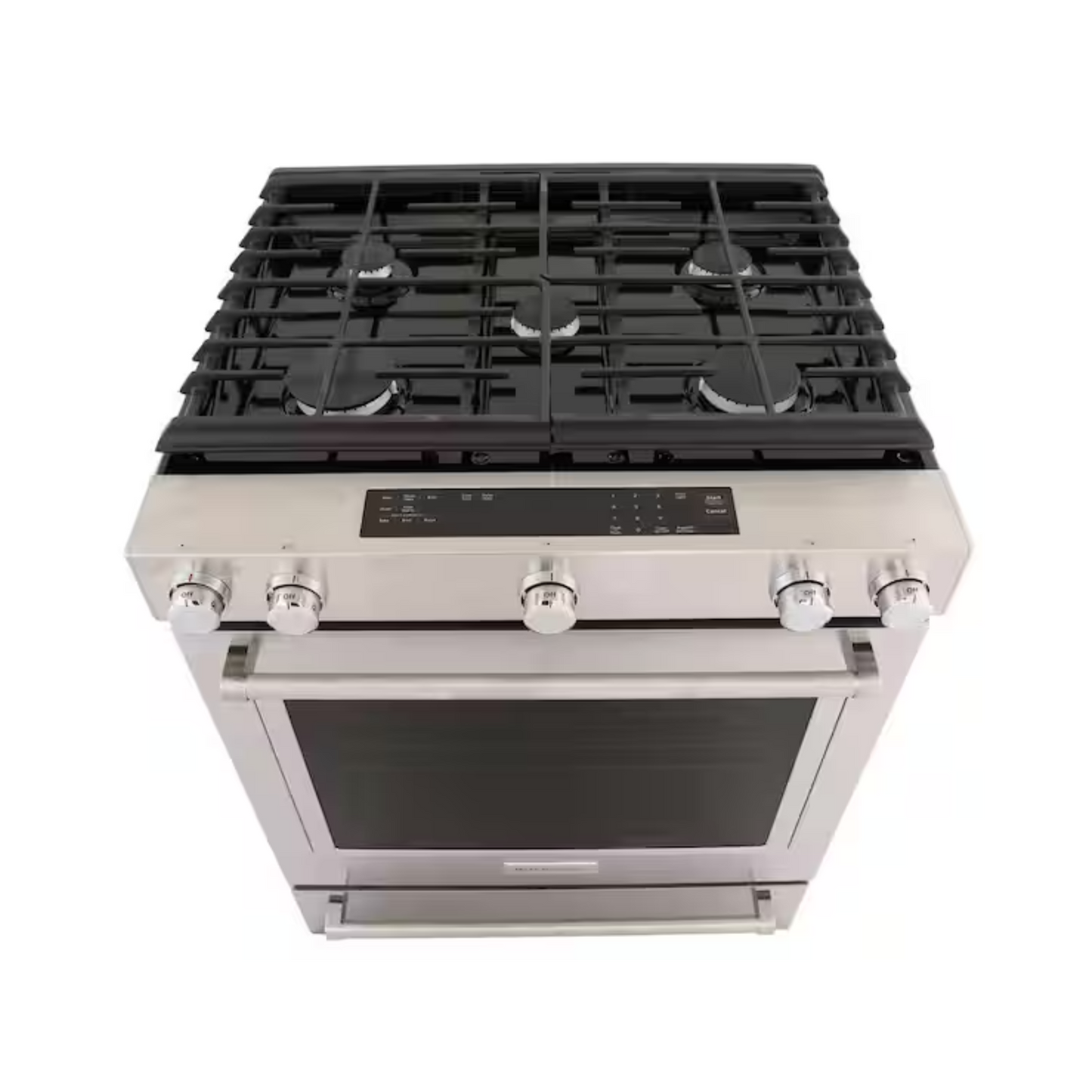 KitchenAid - KSGG700ESS - 30” 5-Burner Gas Slide-In Convection Range