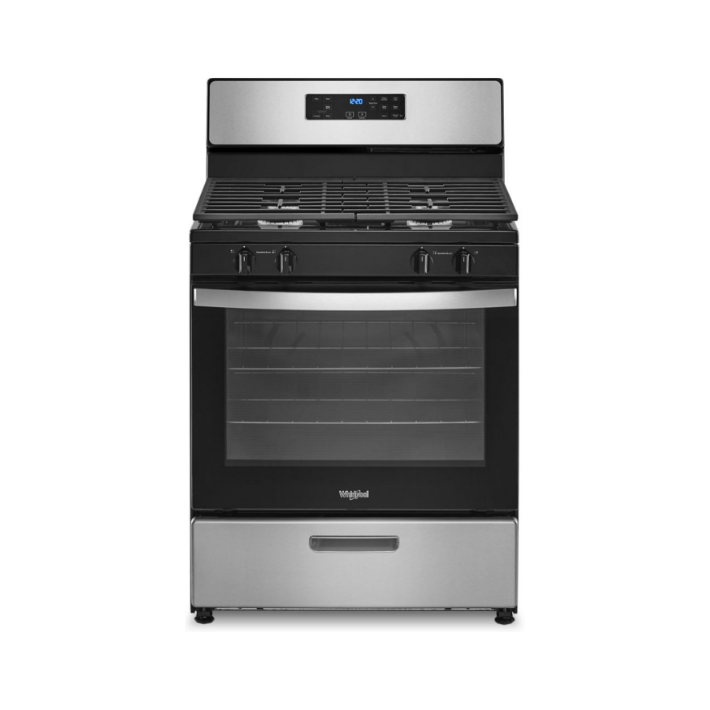 Whirlpool - WFG320M0MS - 5.1 cu.ft. Free-Standing Gas Range with Broiler Drawer