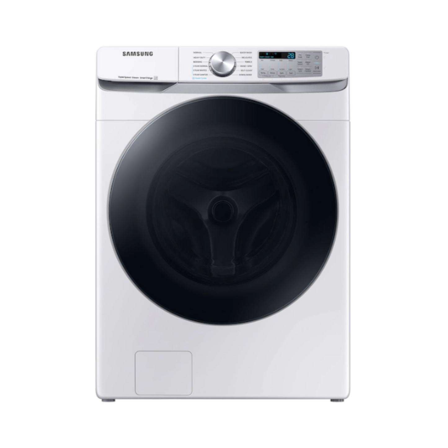 Samsung - WF45B6300AW - 4.5 cu. ft. Large Capacity Smart Front Load Washer with Super Speed Wash in White