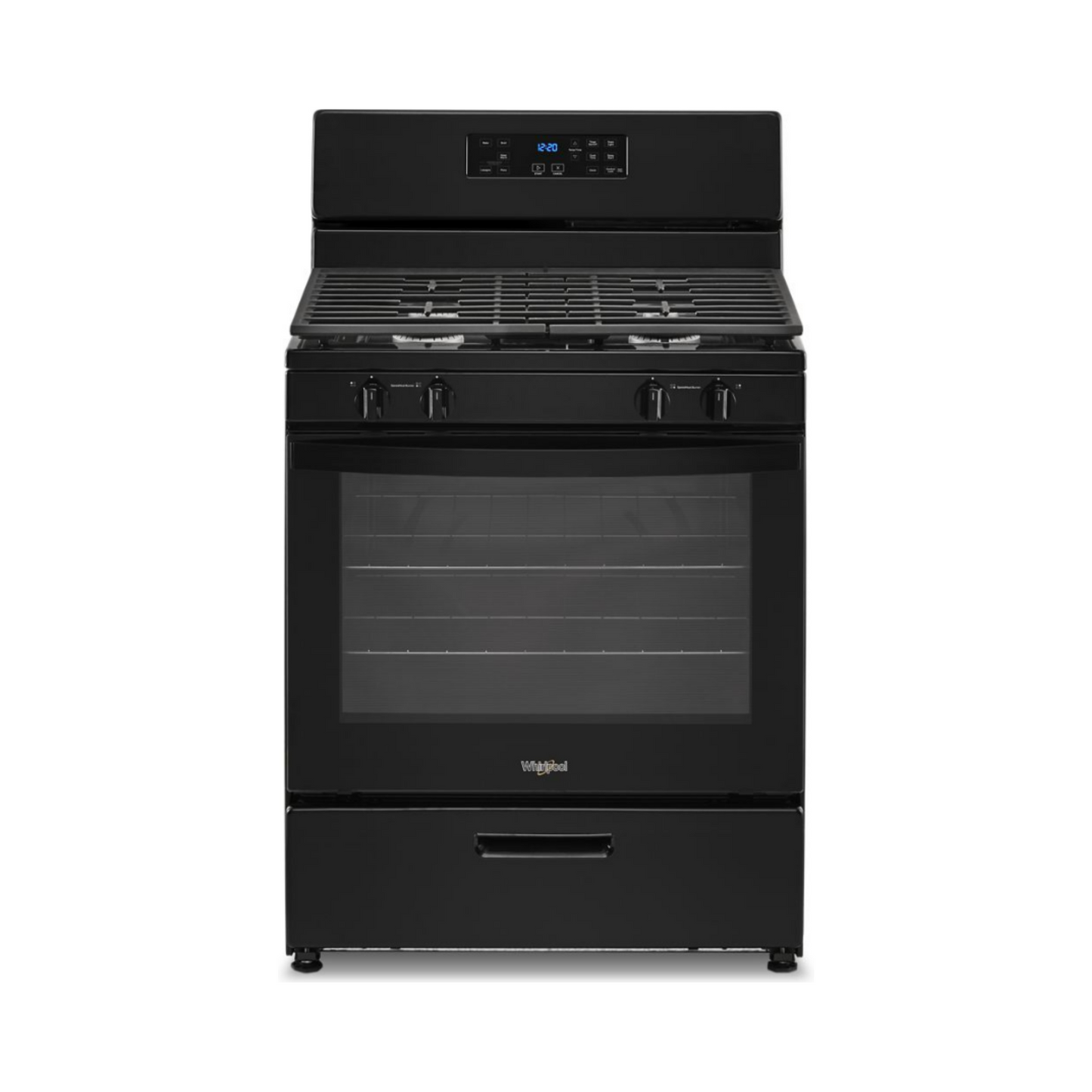 Whirlpool - WFG320M0MB - 5.1 cu.ft. Free-Standing Gas Range with Broiler Drawer