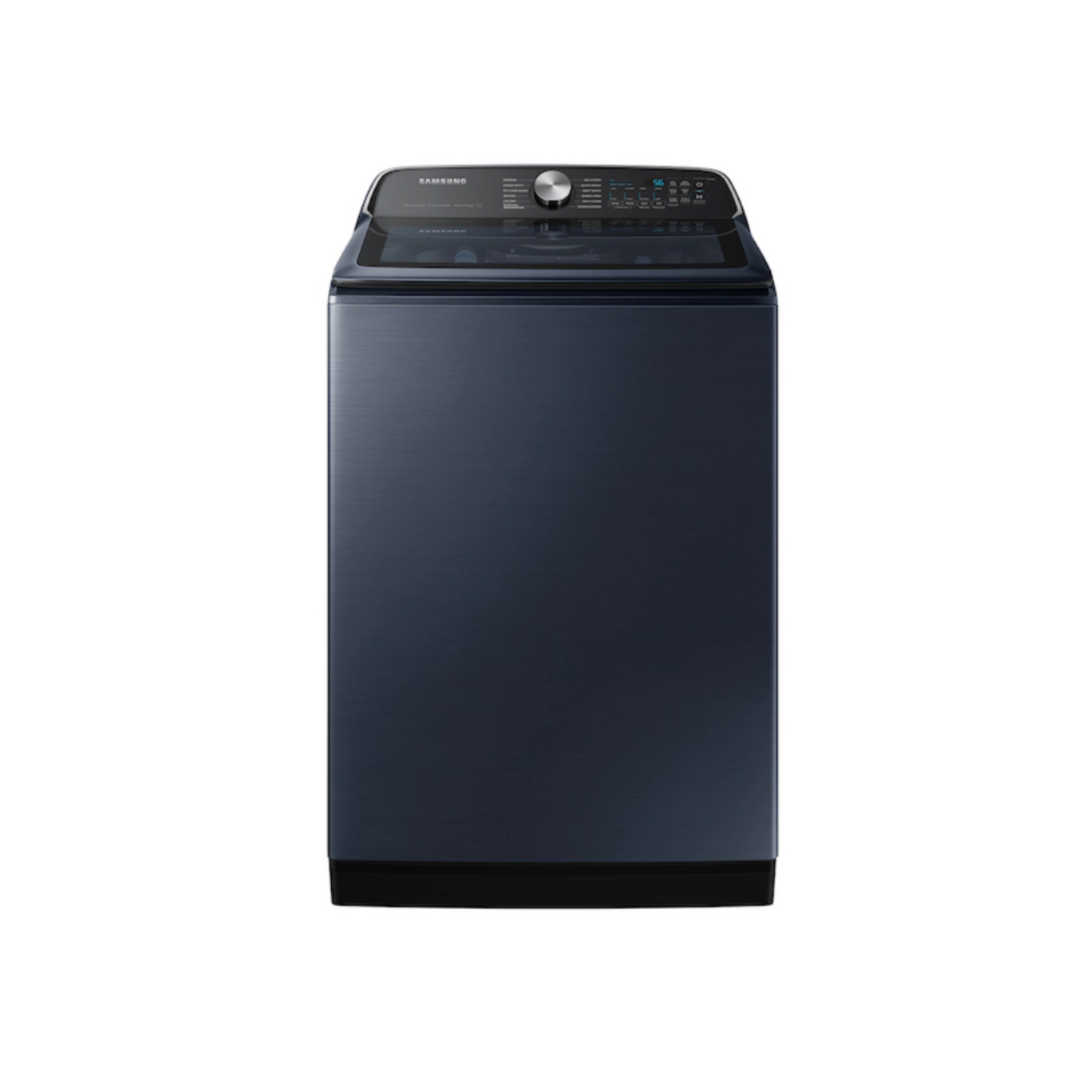 Samsung - WA54CG7150ADA4 - 5.4 Cu Ft Smart Top‑Load Washer -Brushed Navy