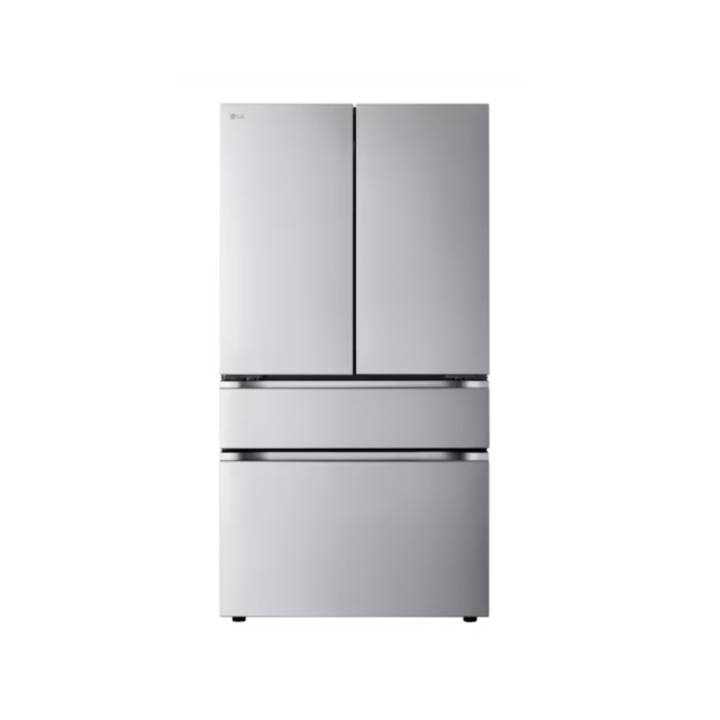 LG - LF30S8210S - 30 cu. ft. Smart Standard-Depth 4-Door French Door Refrigerator with Full-Convert Drawer