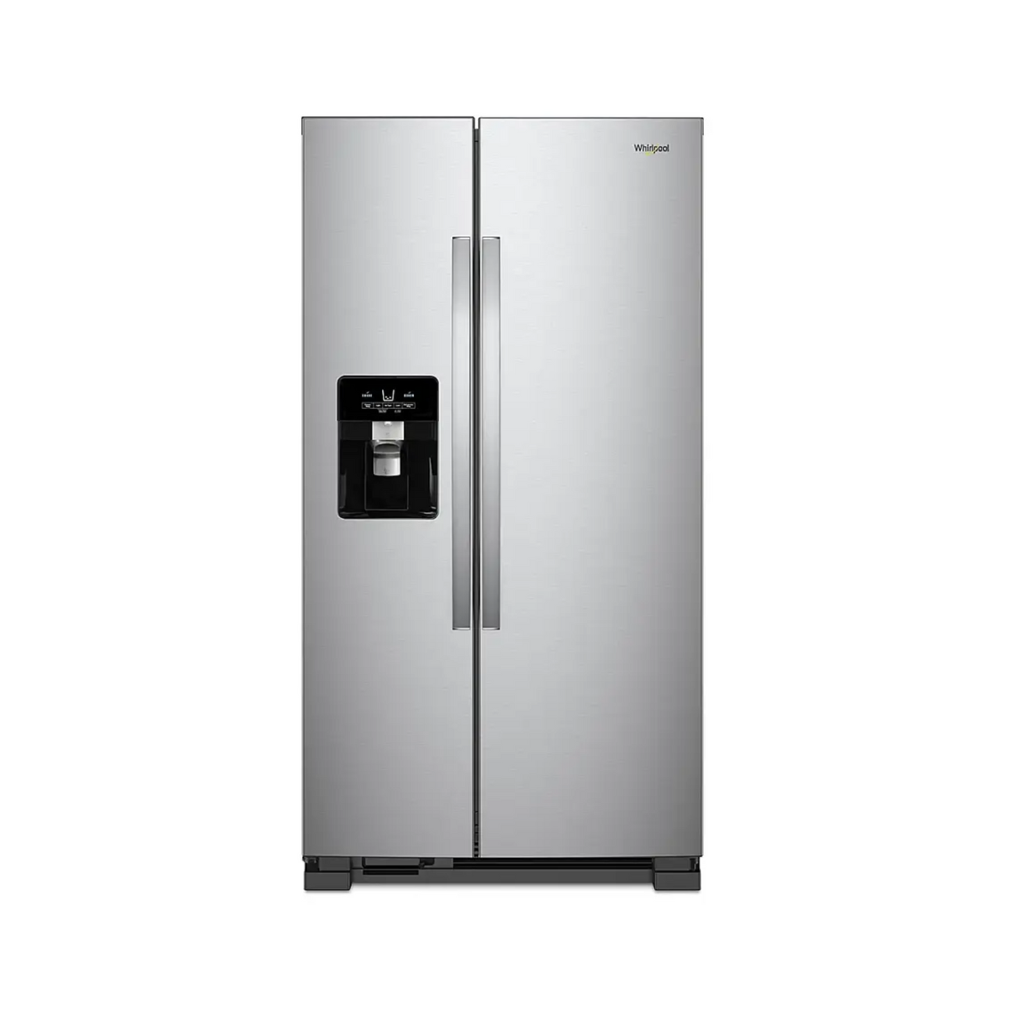Whirlpool - WRS331SDHM - 33-inch Wide Side-by-Side Refrigerator - 21 cu. ft.