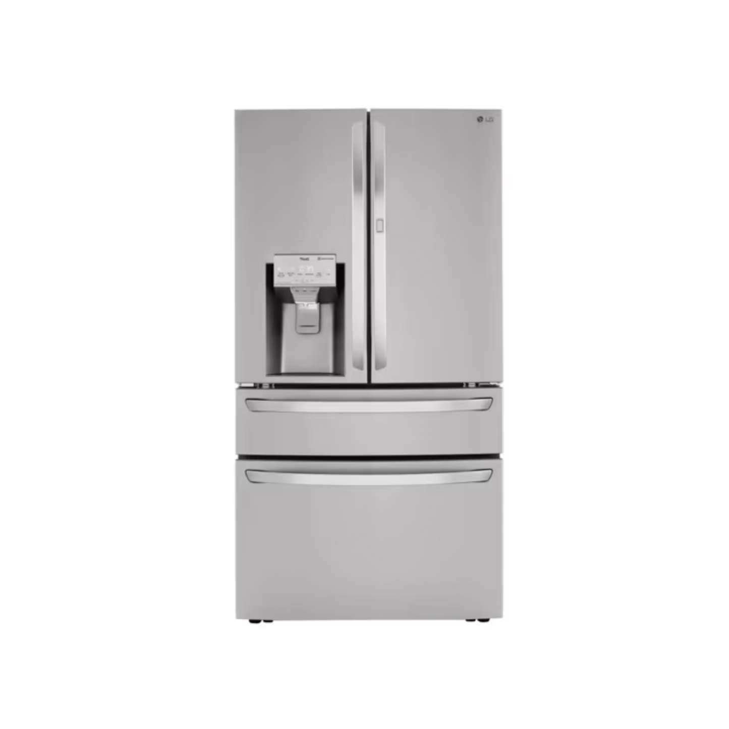 LG - LRMDC2306S - 23 cu. ft. Smart Counter-Depth Refrigerator with Craft Iceā¢