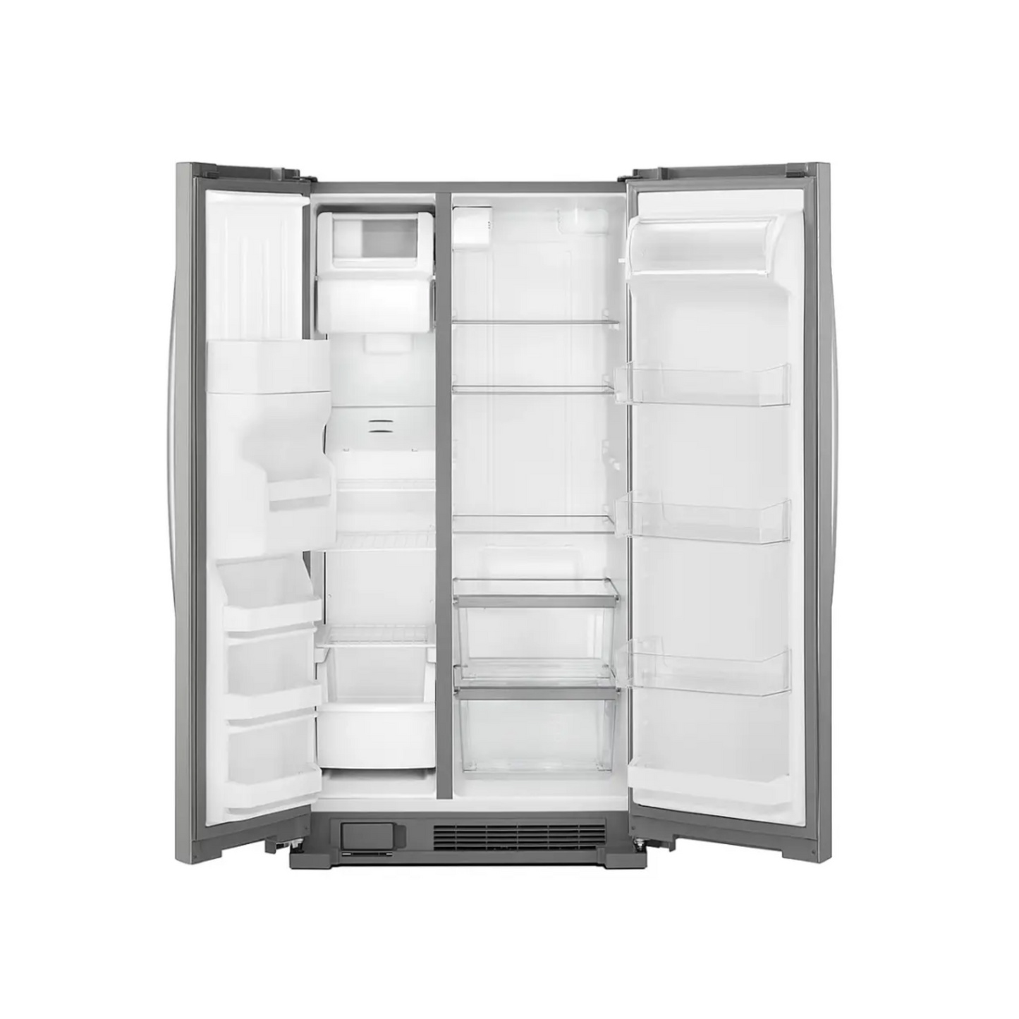 Whirlpool - WRS331SDHM - 33-inch Wide Side-by-Side Refrigerator - 21 cu. ft.