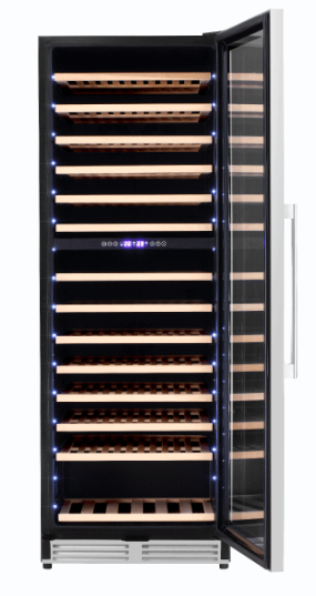 Vitara - VBWC1541D - 154 Bottle Dual Zone Wine Cooler - Stainless Steel