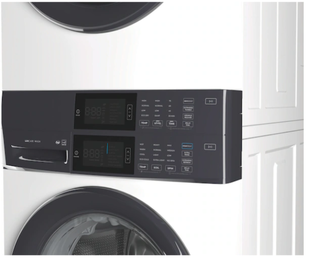 Electrolux - ELTE7300AW - 300 Series Laundry Tower with Electric Dryer