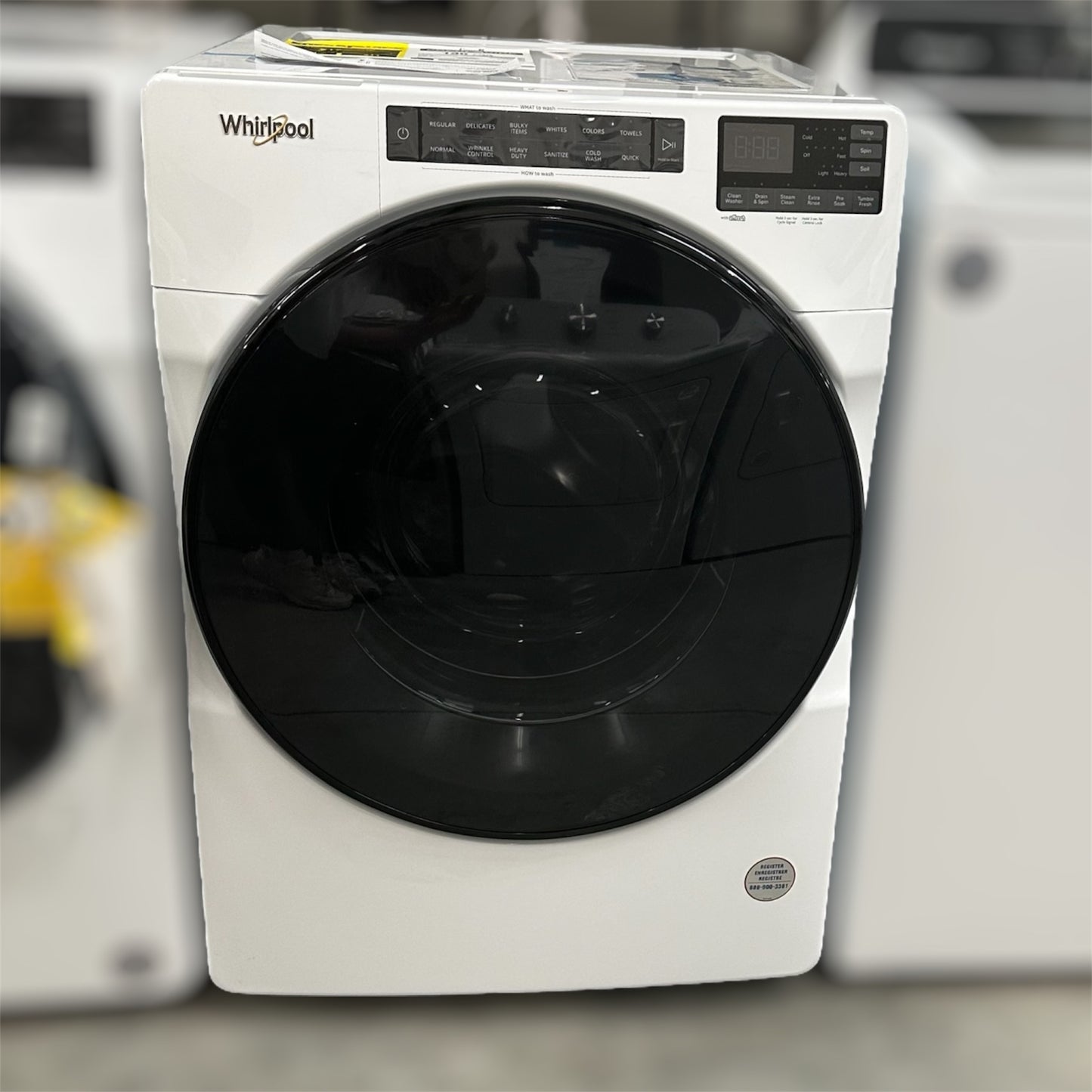 Open Box: Whirlpool 4.5 Cu. Ft. Front Load Washer with Quick Wash Cycle - 97CAO332