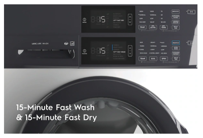 Electrolux - ELTE7300AW - 300 Series Laundry Tower with Electric Dryer