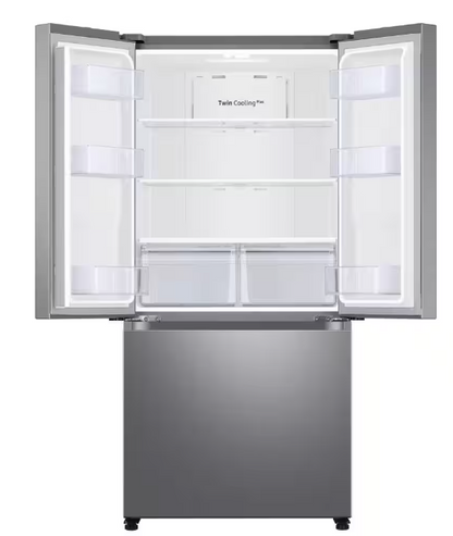 Samsung- RF18A5101SR - 3 Door Counter Depth French Door in Stainless Steel