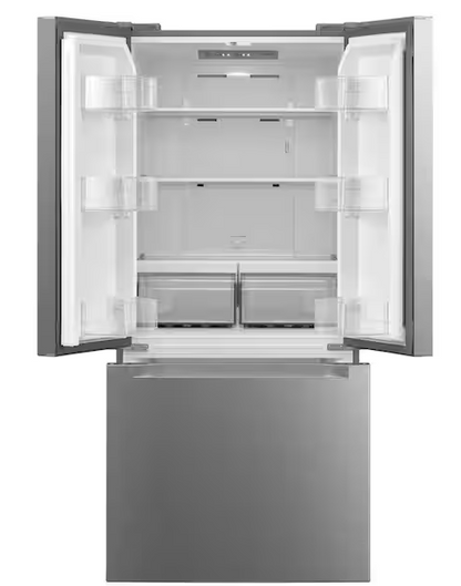 CROSLEY - CFDMH1834AS - 30" Wide Stainless Steel Counter Depth French Door Refrigerator