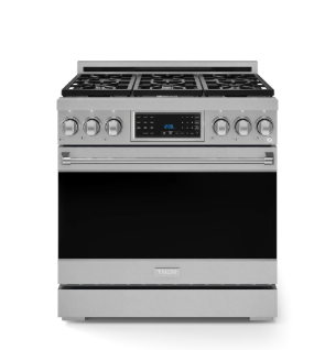 THOR - RSG36 - 36" Gordon Ramsay Series  Professional Gas Range with Tilt Panel Touch Control In Stainless Steel