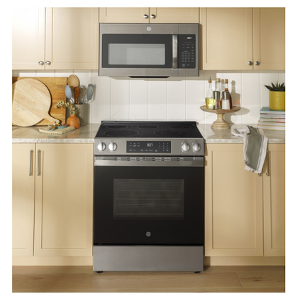 GE- GRS500PVSS - 30 Inch Slide-In Electric Range - Stainless Steel