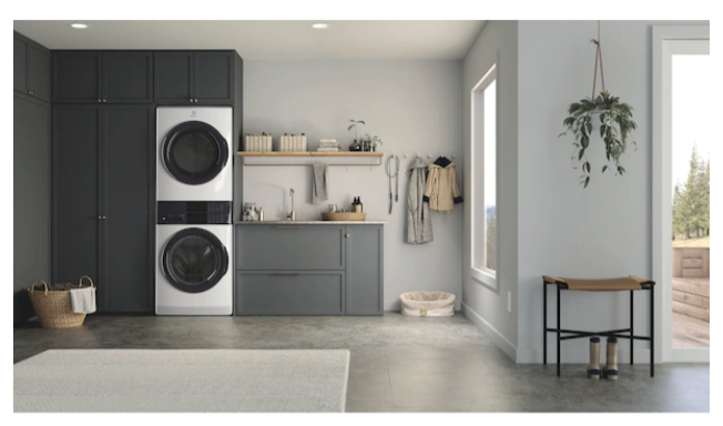 Electrolux - ELTE7300AW - 300 Series Laundry Tower with Electric Dryer