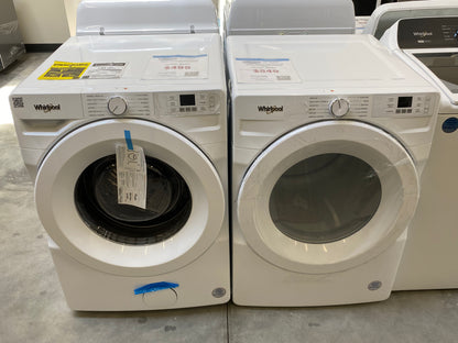 New, Open Box: Whirlpool Laundry Set - 161CAO301 & 137CAO301