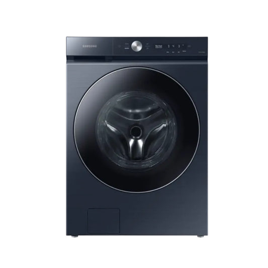Samsung - WF53BB8900ADUS - BESPOKE 5.3 Cu. Ft. High-Efficiency Stackable Smart Front Load Washer with Steam and AI OptiWash - Brushed Navy