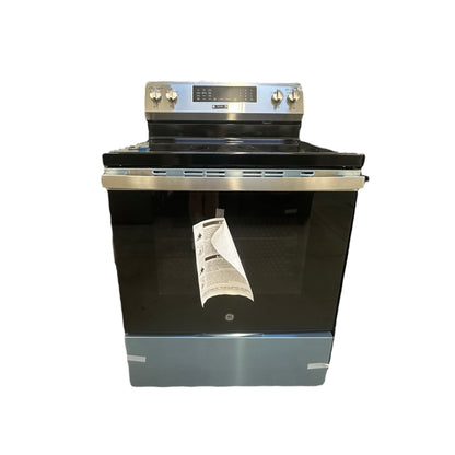 GE - GRF600AV1SS - 30” Free-Standing Electric Convection Range with No PreHeat Airfry & Easy Wash Oven Tray
