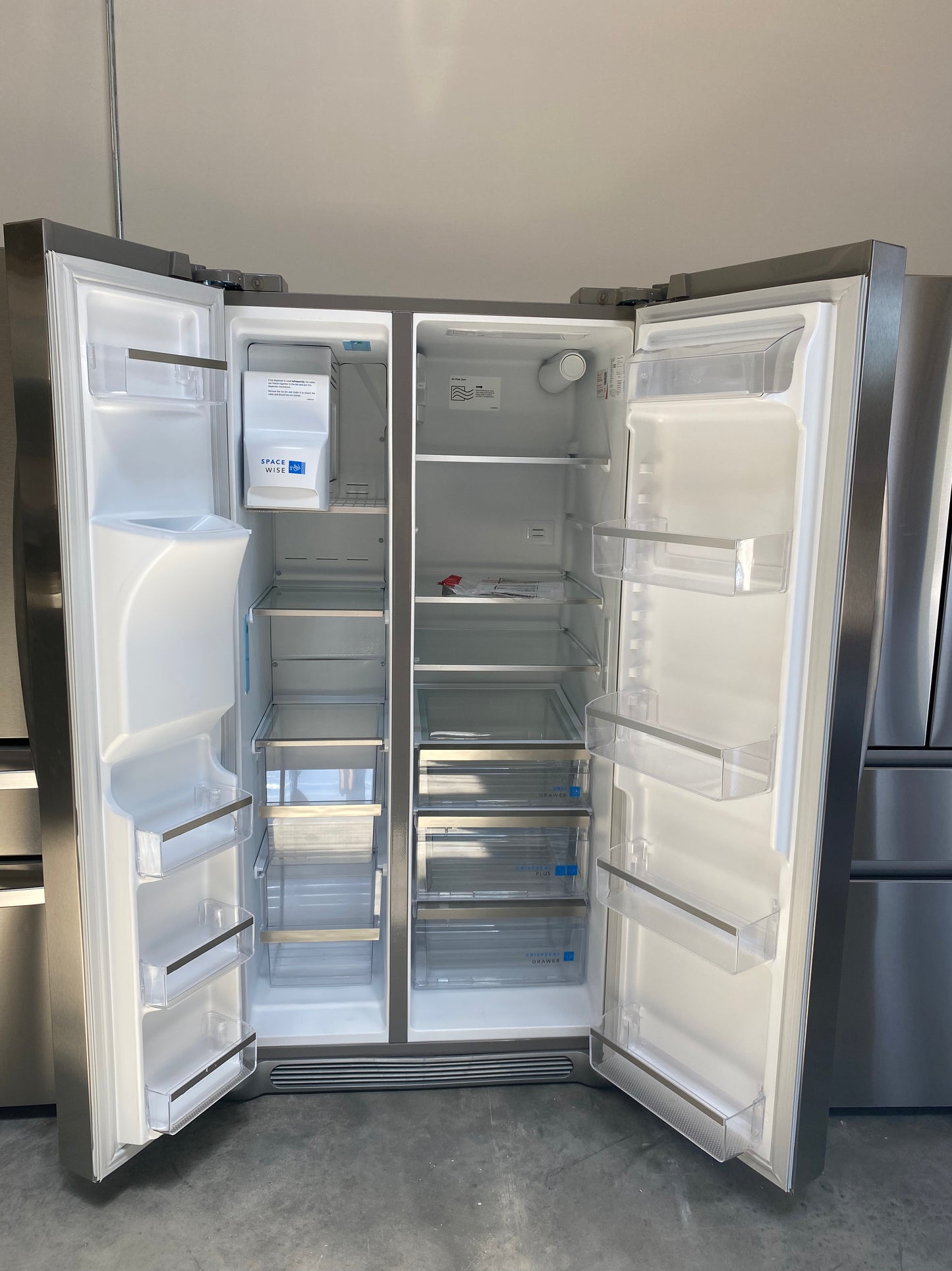 Frigidaire - GRSS2652AF - 26 Cu. Ft. 36" Standard-Depth Side-by-Side Refrigerator