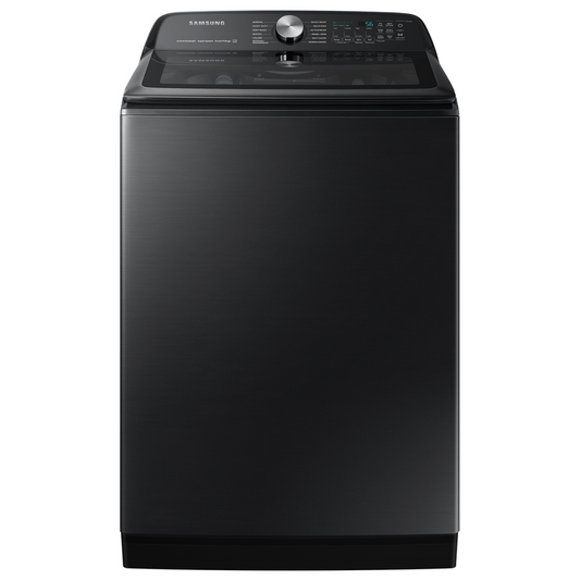 New, Open Box: Samsung 5.2 cu. ft. Top Load Washer & New, Open Box: Samsung 7.4 cu. ft. Smart Electric Dryer - 183CAO330 & 208CAO314
