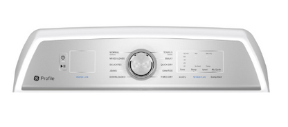 GE Profile - PTW600BSRWS - 5.0 cu ft Smart Top‑Load Washer & PTD60EBSRWS - 7.4 cu ft Smart Electric Dryer – White